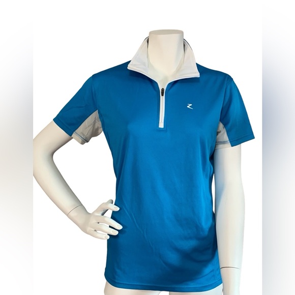 Horze Women's Trista Short-Sleeved Functional Shirt NWOT, sz med., mesh armpits - Picture 5 of 8